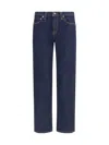 Khaite Farley High-rise Straight-leg Jeans In Blue