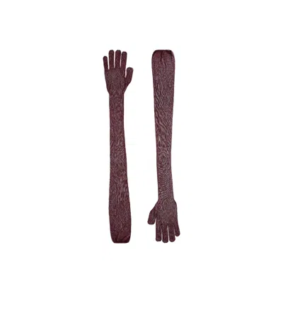 Khaite Five-finger Gloves In Niu Xuexue