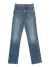 Khaite Five-pocket Denim Jeans In Blue