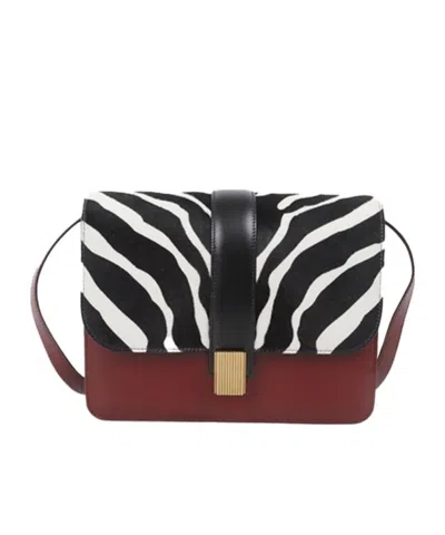 Khaite Flap Crossbody Bag In Black