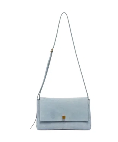 Khaite Flap Shoulder Bag In Blue