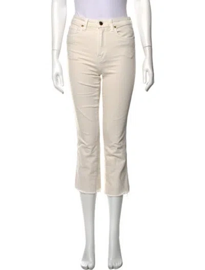 Pre-owned Khaite Flared Pants In Neutrals