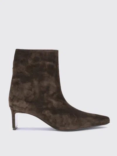 Khaite Flat Ankle Boots  Woman Color Black