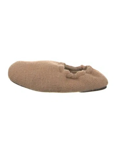 Pre-owned Khaite Flats In Brown