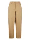 Khaite Cotton Straight-leg Trousers
