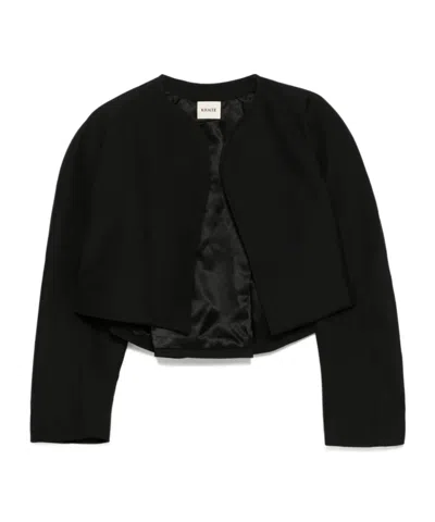Khaite Garothy Jacket In Black