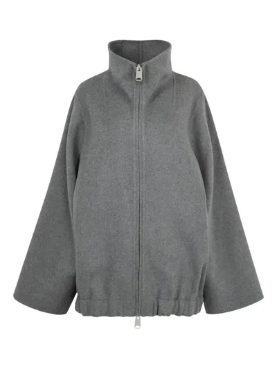Khaite "garret" Jacket In Gray
