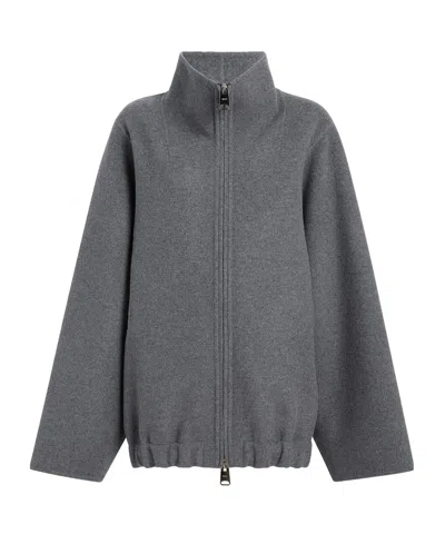 Khaite Garret Jacket In Gray