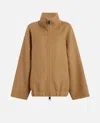 Khaite Classic Tailored Brown Jacket With Structured Design In Brown