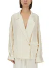 Khaite Sophisticated Women's Mini Jacket – Perfect For Fw24 In White