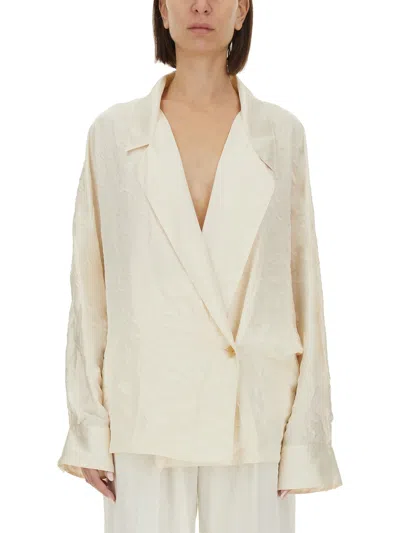 Khaite Sophisticated Women's Mini Jacket – Perfect For Fw24 In White