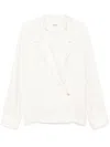 Khaite Long-sleeved Shirt In Neutrals