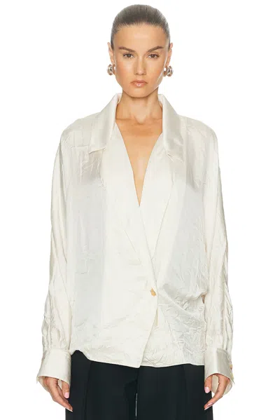 Khaite Garth Top In White