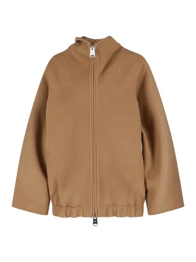 Khaite Classic Tailored Brown Jacket With Structured Design