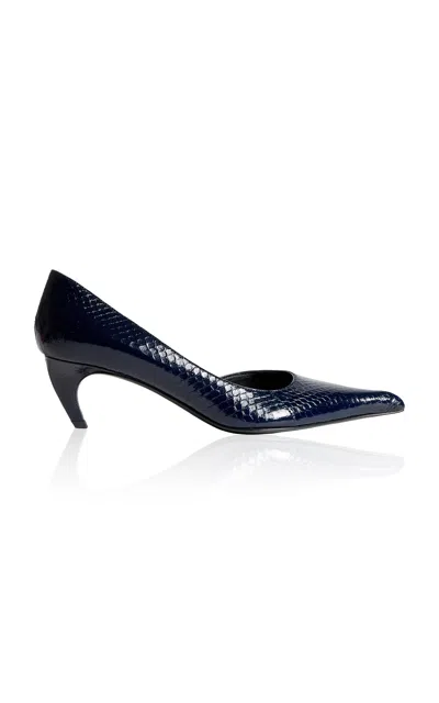 Khaite Gilda Pump 55 In Blue