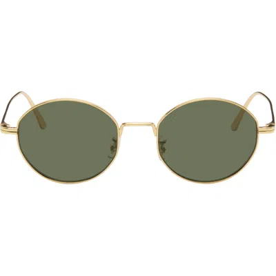Khaite Gold Oliver Peoples 1998c Sunglasses