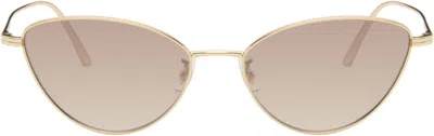 Khaite Gold Oliver Peoples Edition 1998c Sunglasses