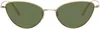 Khaite Gold Oliver Peoples Edition 1998c Sunglasses In 533271 Gold Vibrant