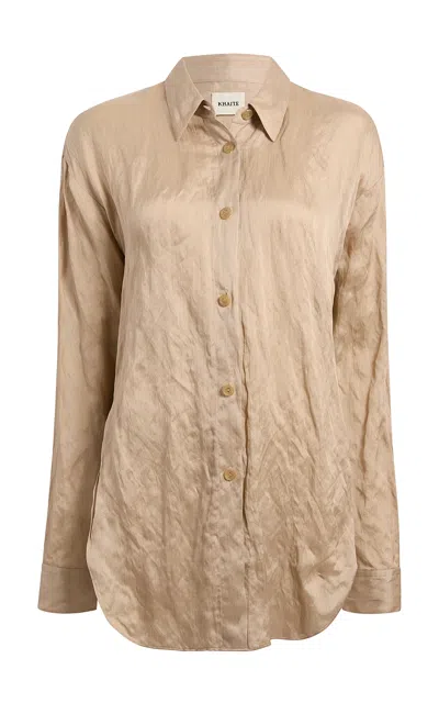 Khaite Goya Cotton-voil Shirt