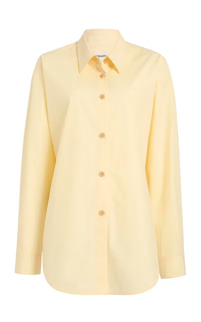 Khaite Goya Organic Cotton-poplin Shirt