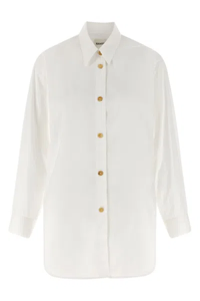 Khaite Goya Shirt In White