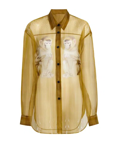 Khaite Goya Top In Gold