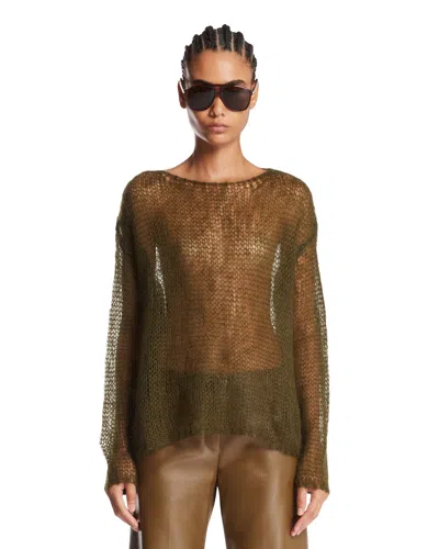 Khaite Green Wendy Sweater In Green Verde   #009640