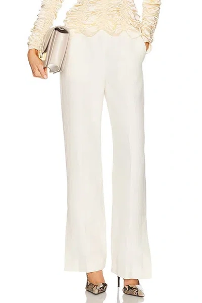 Khaite Grenare Pant In White