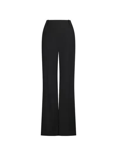Khaite Grenare Pleated Trousers In Animal Print