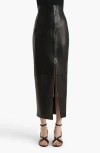 Khaite Gres Skirt In Black