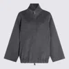 Khaite Grey Wool Coat In Gray