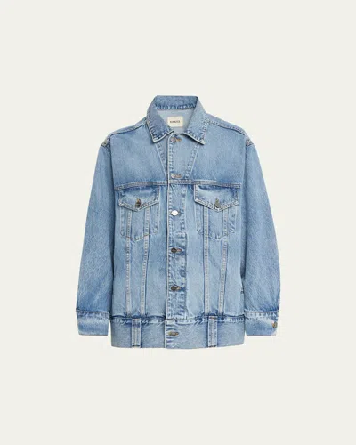 KHAITE GRIZZO DENIM JACKET