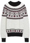 Khaite Guy Fair Isle Cashmere Jumper In Multi