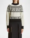 Khaite Guy Cashmere Sweater In Neutral Multi