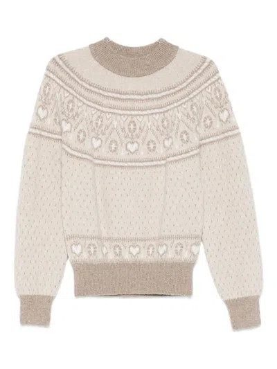 Khaite Guy Sweater In Neutral