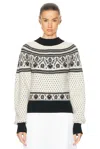 Khaite Guy Cashmere Sweater In Neutral Multi