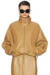 Khaite Hamett Jacket In Brown