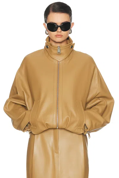 Khaite Hamett Jacket In Brown