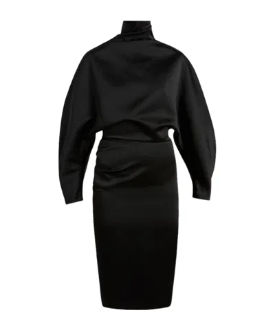 Khaite Harlin Dress In Black