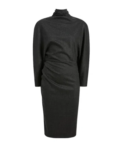 Khaite Harlin Dress In Black