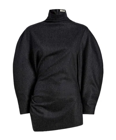 Khaite Harlow Top In Charcoal