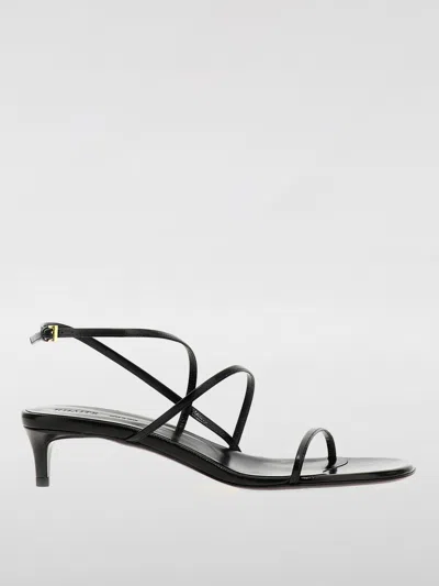 KHAITE HEELED SANDALS KHAITE WOMAN COLOR BLACK,G52773002