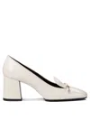 Khaite Fawn Zweifarbige Pumps Aus Lackleder