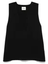 Khaite Heidi Vest In Black