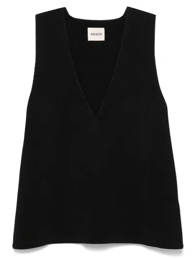 Khaite Heidi Vest In Black