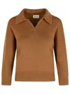 Khaite Herve Sweater In Brown