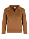 Khaite Herve Sweater In Brown