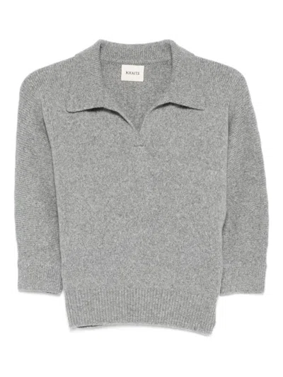 KHAITE KHAITE HERVE CASHMERE POLO SHIRT