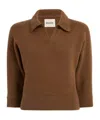 Khaite Herve Cashmere Polo Neck Sweater