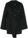 Khaite Hessner Coat In Grey
